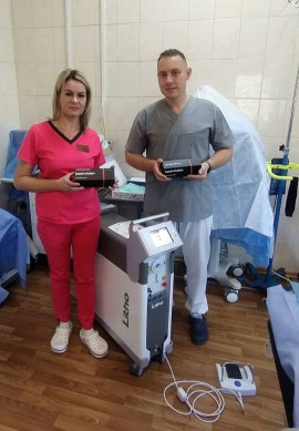 Гольмієвий лазер Litho 30 у лікарні Рівненщини: нові можливості для лікарів